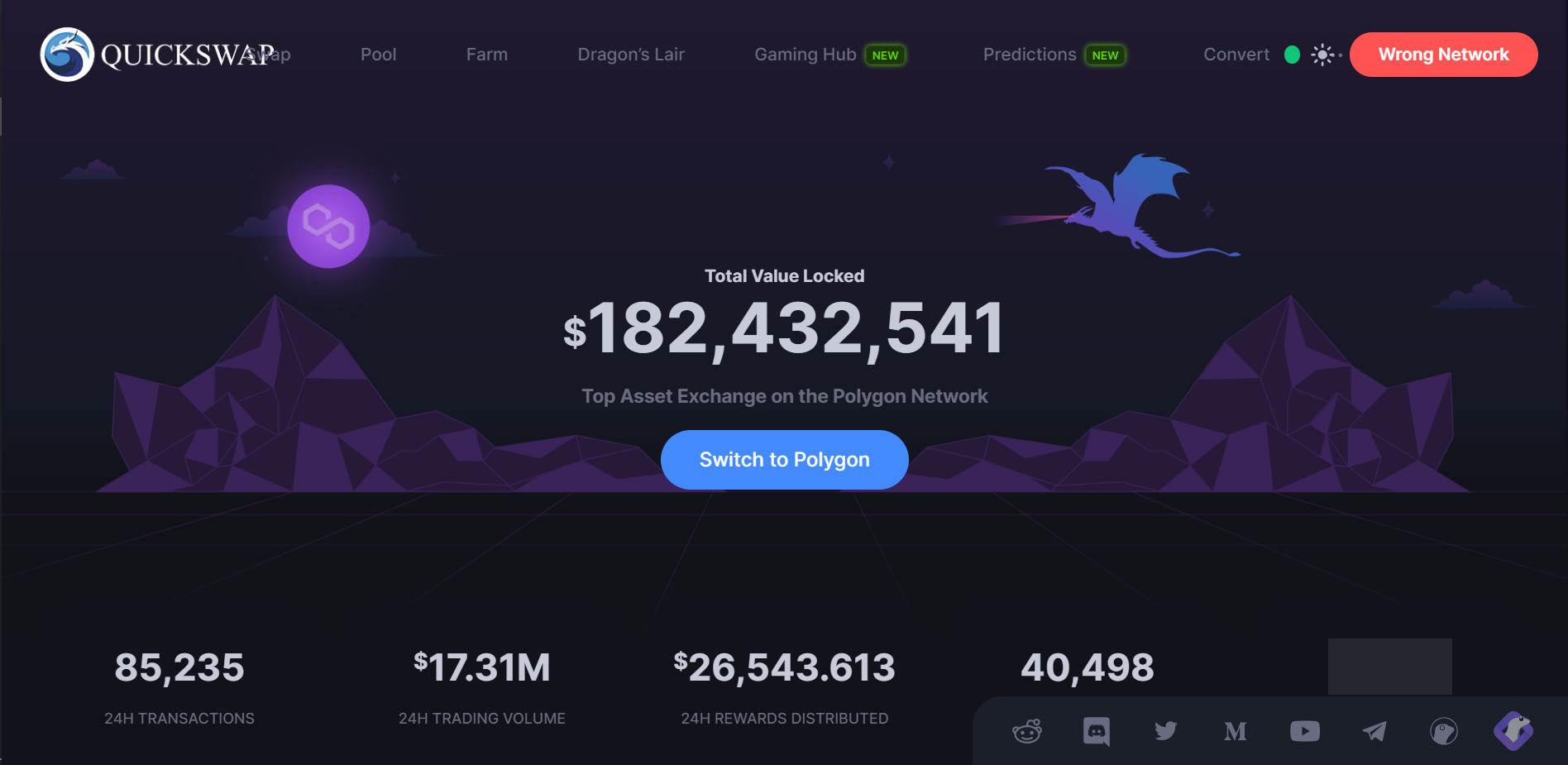 QuickSwapでフラッシュローン攻撃。$220k（約3,200万円）の被害